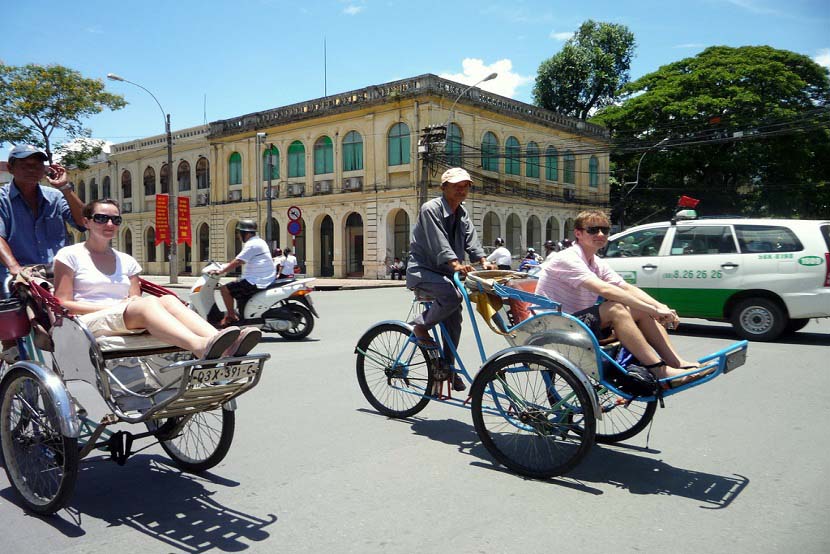 Cyclo In Vietnam